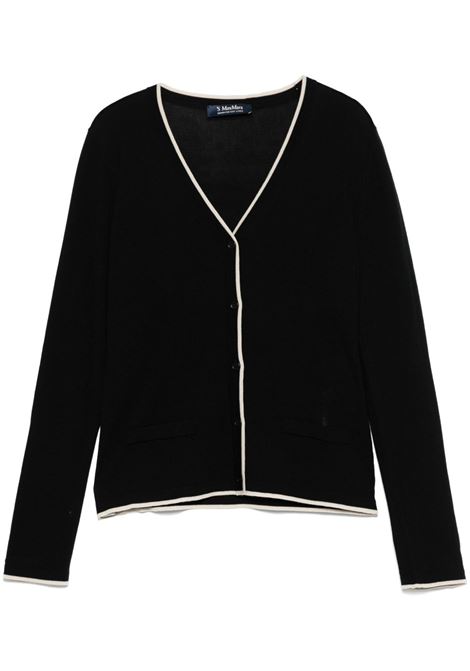 Cardigan kenya in nero 's maxmara - donna